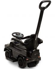 Машинка для катання Caretero (Toyz) Mercedes G350 D з батьківською ручкою Black